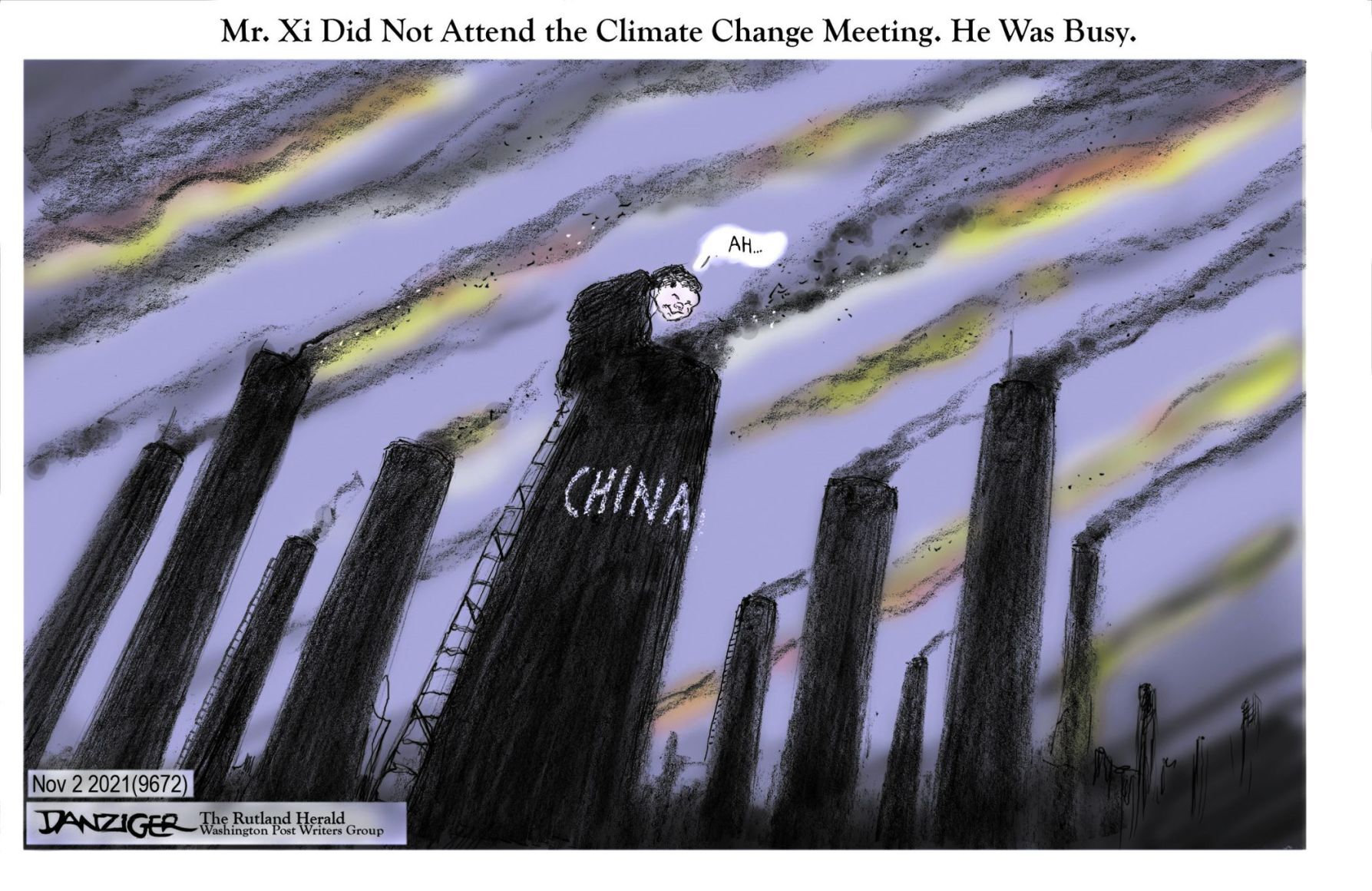 Jeff Danziger cartoon